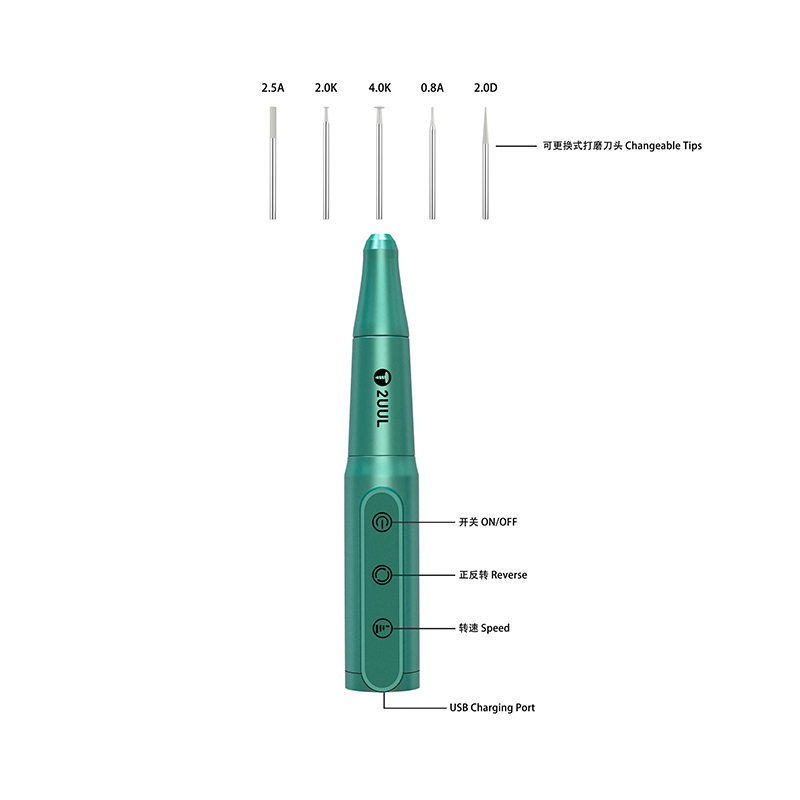 Combo Power Tools - 2UUL DA81 Chargeable Polish Drill Pen