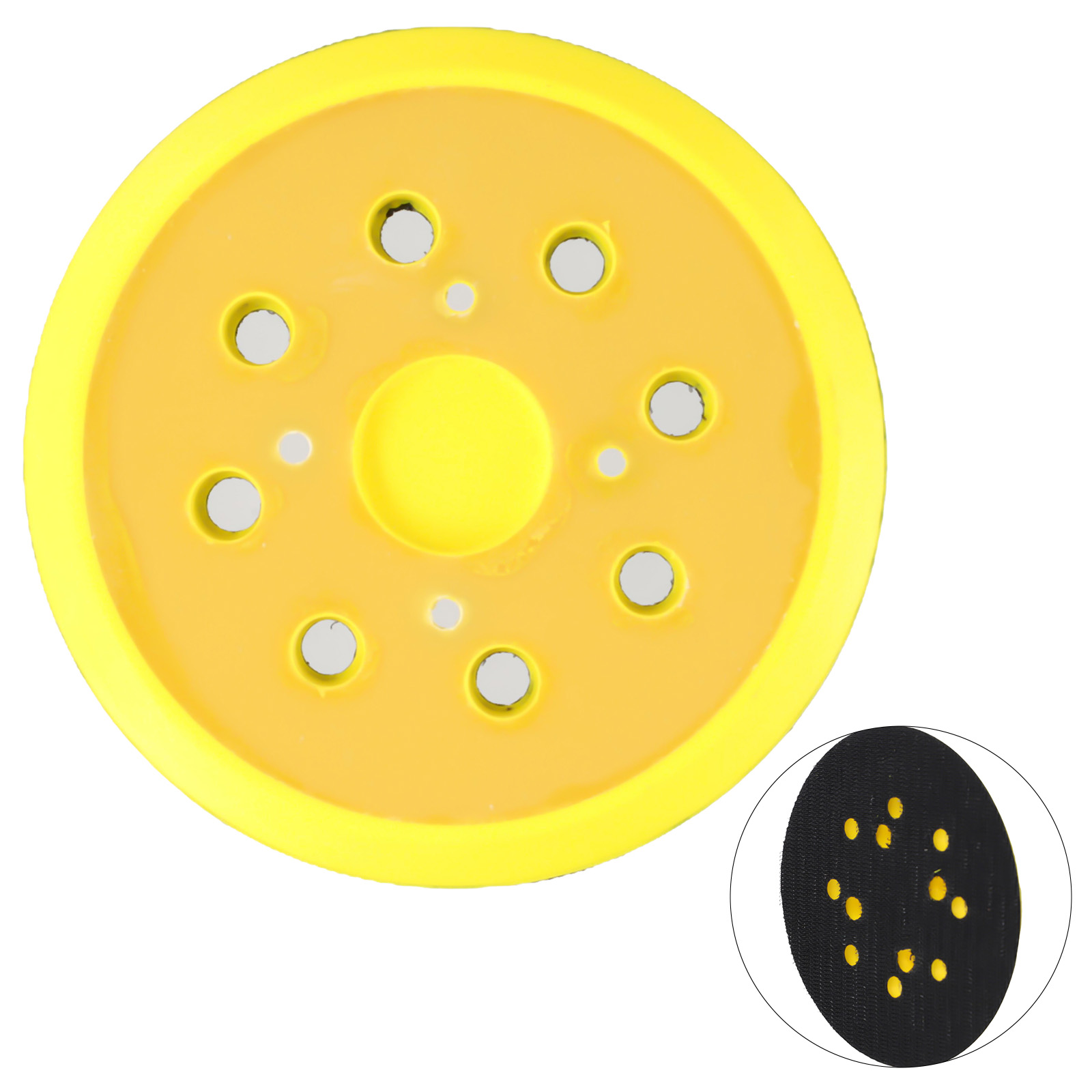 Random Orbital Sander - 5Inch 125mm 8 Holes Sanding Pads