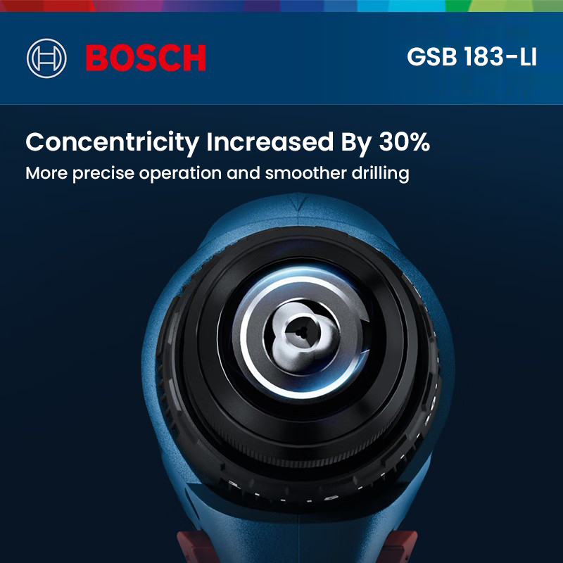 Power Tools Cordless - Bosch GSB 183-LI Electric Drill Screwdriver