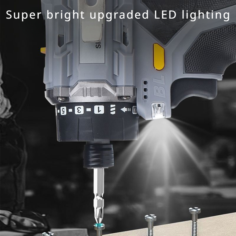 Cordless Brushless Impact Dril - Power Tools Ingco 评论和价格