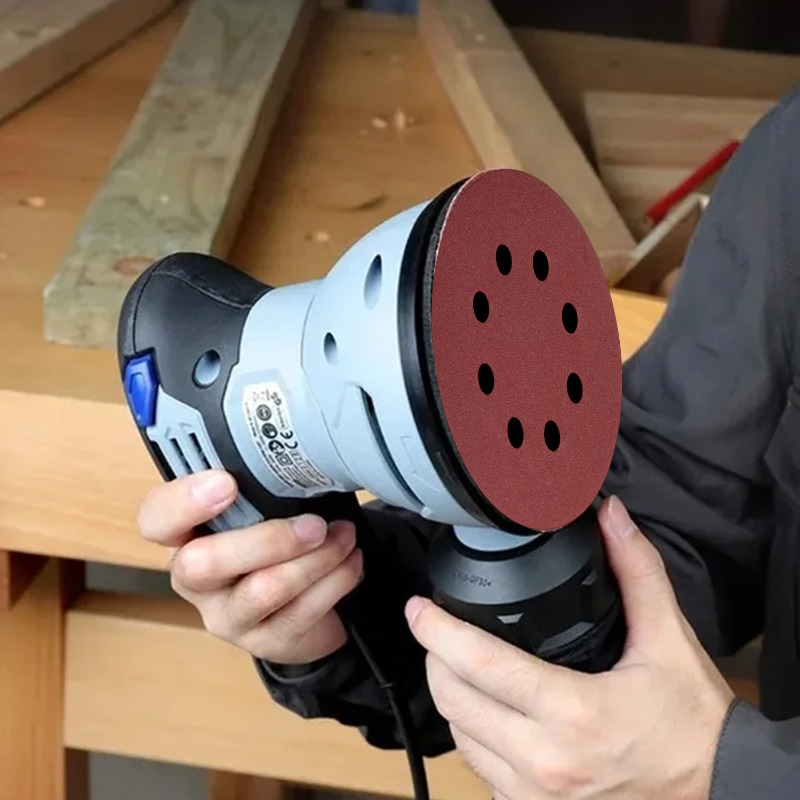 100PCS Sanding Discs 8 Hole Ho - Random Orbital Sander 评论和价格