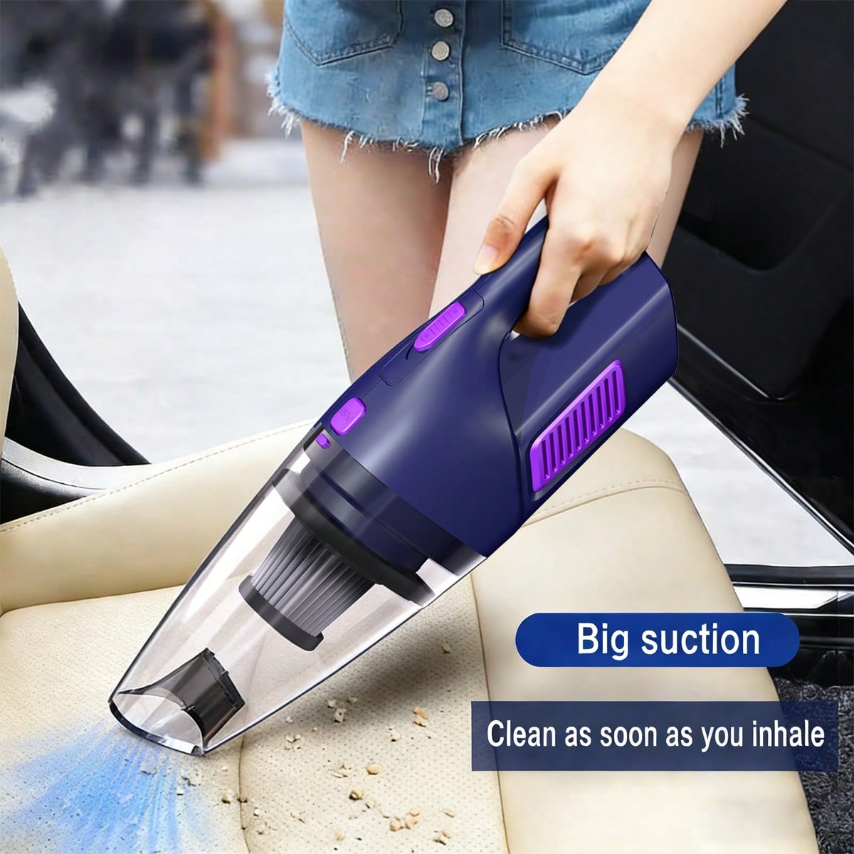 CascadeVac Handheld Car Vacuum - Vacuum Cleaner Power Tools 评论和价格