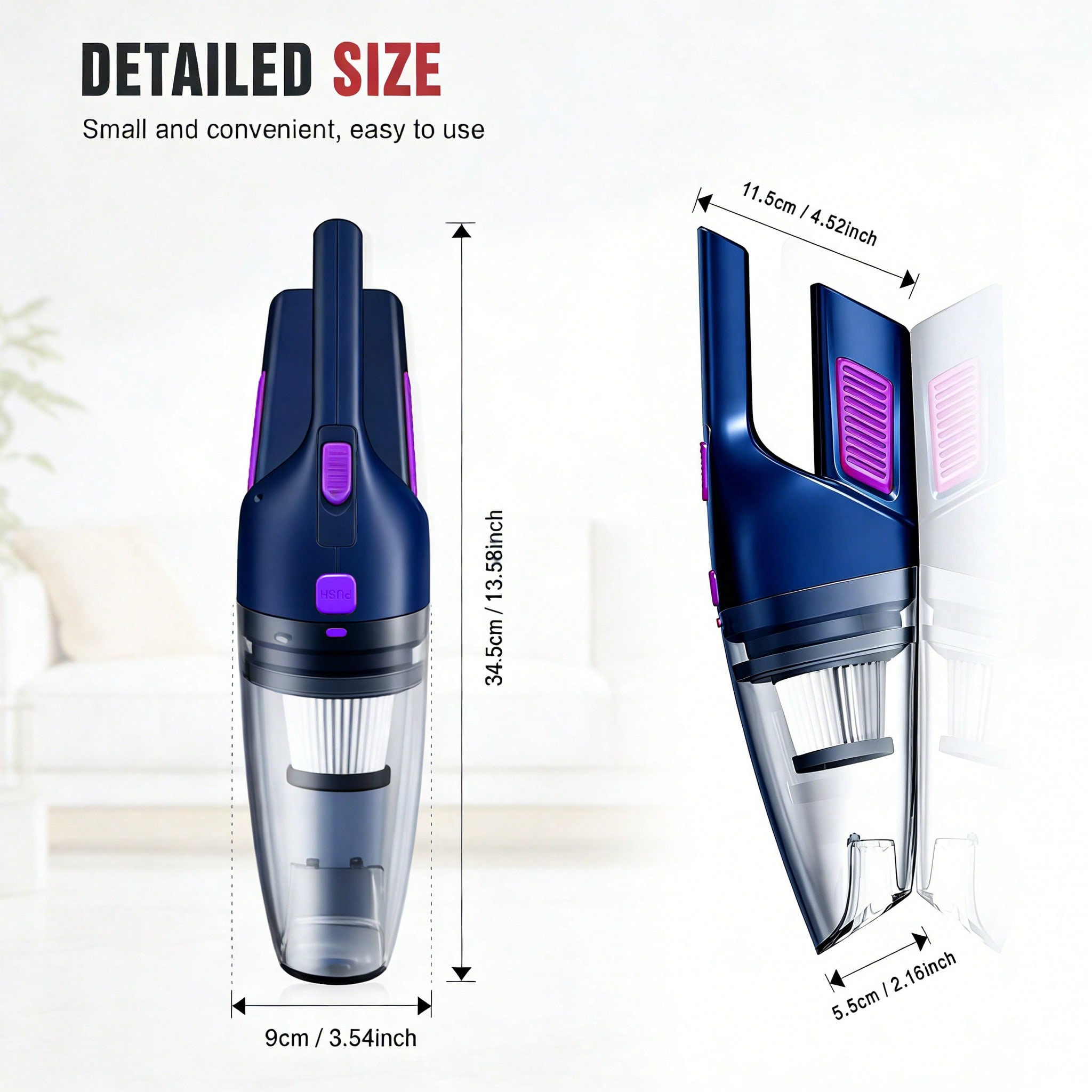 CascadeVac Handheld Car Vacuum - Vacuum Cleaner Power Tools 评论和价格