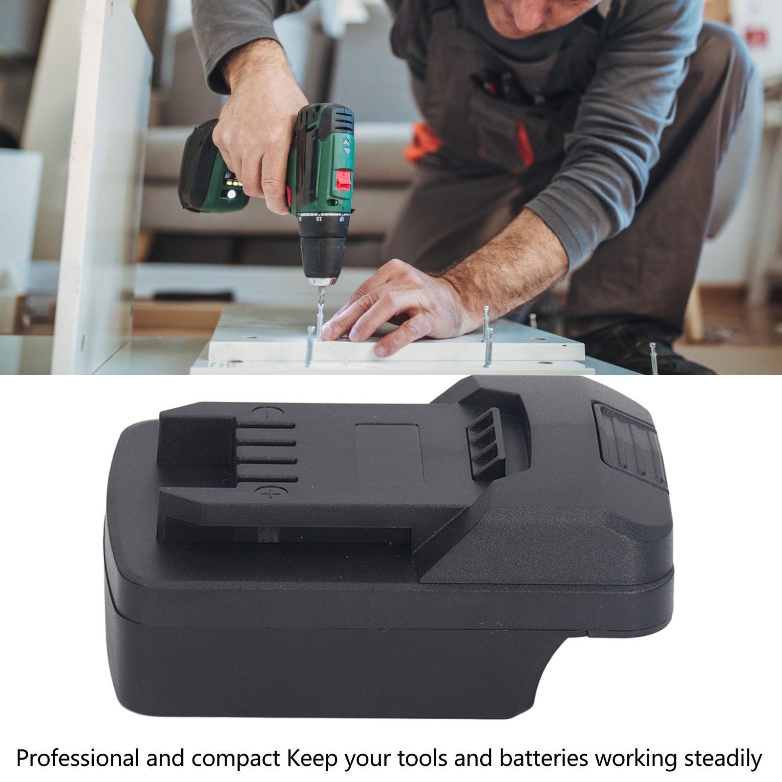 Battery Adapter for STANLEY 18 - Power Tools Stanley 评论和价格
