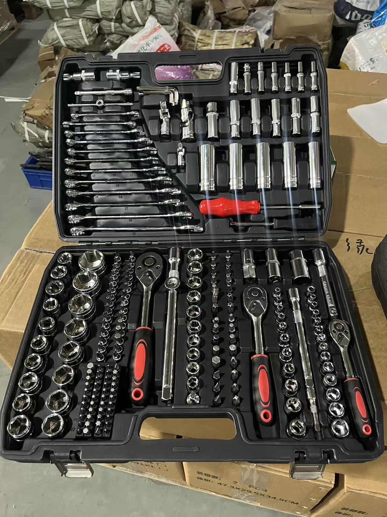 216-Piece DIY Auto Repair Tool - Power Tools Kit Set 评论和价格