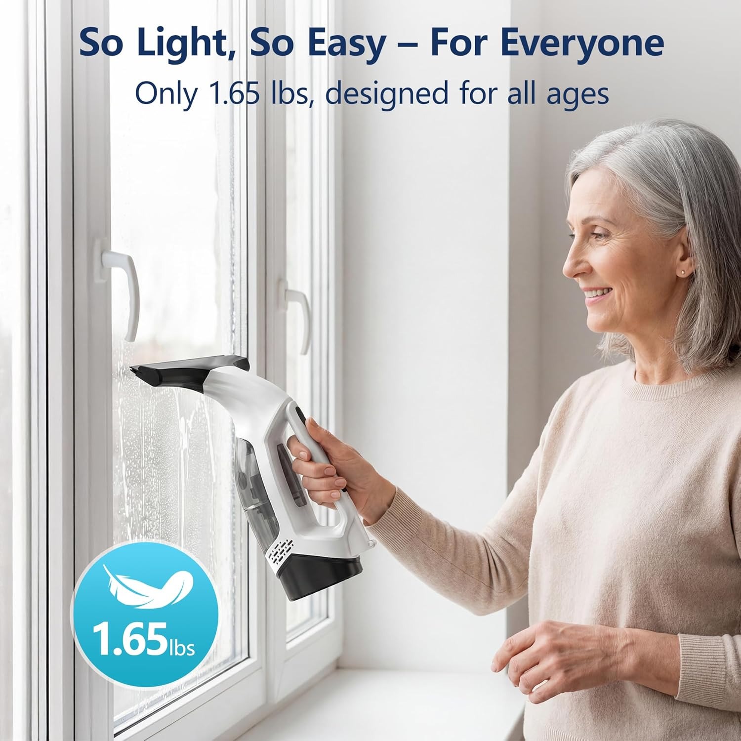 2000Pa Handheld Window Vacuum  - Power Tools Kit Set 评论和价格