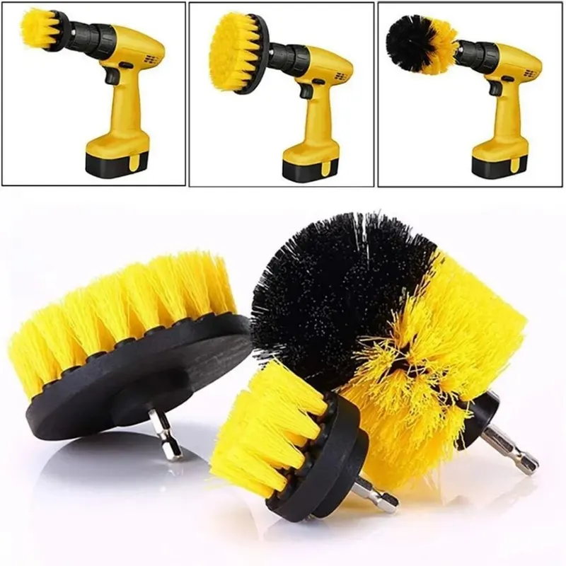3 Pcs/Set Power Drill Brush Se - Power Tools Kit Set 评论和价格