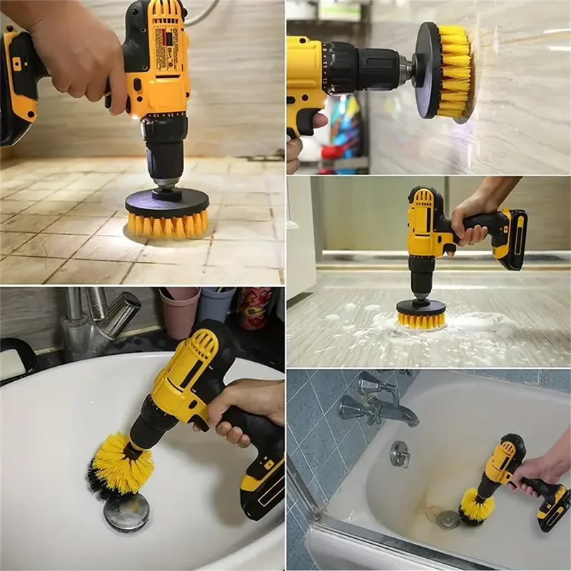 3 Pcs/Set Power Drill Brush Se - Power Tools Kit Set 评论和价格