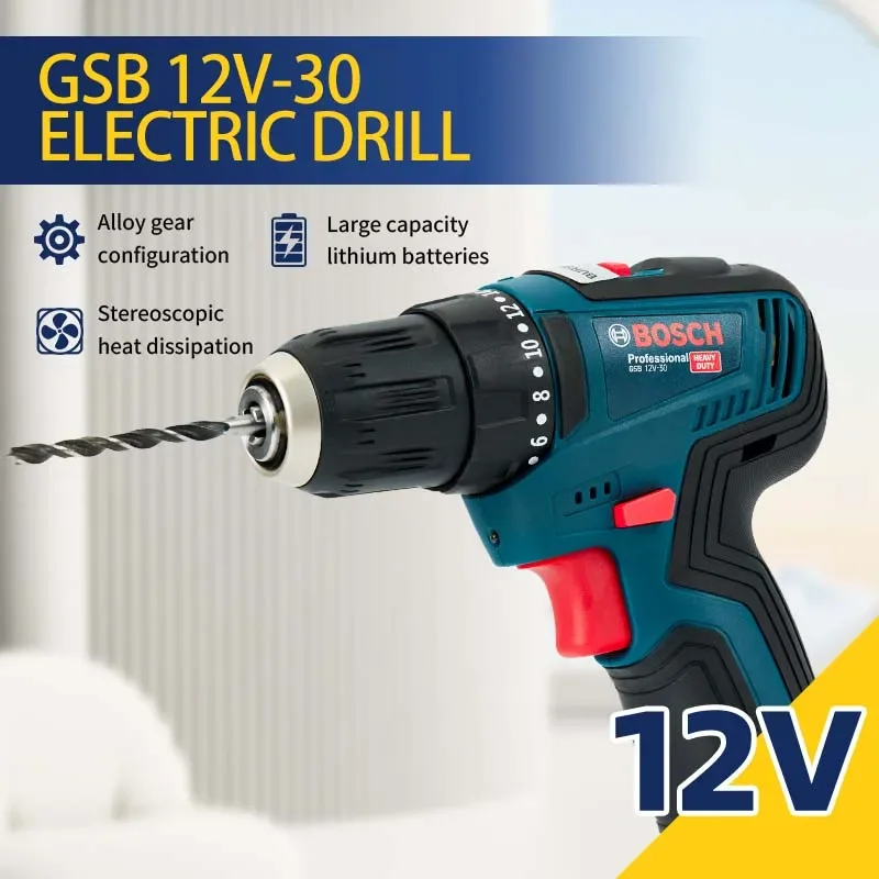 Bosch-GSB 12V-30 Professional  - Power Tools Cordless 评论和价格