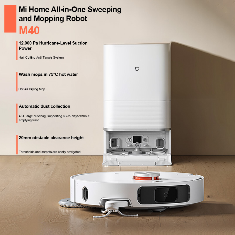Xiaomi Robot Vacuum and Mop M4 - Vacuum Cleaner Power Tools 评论和价格
