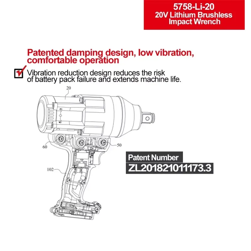 Devon 20V large torque three t - Power Tools Cordless 评论和价格