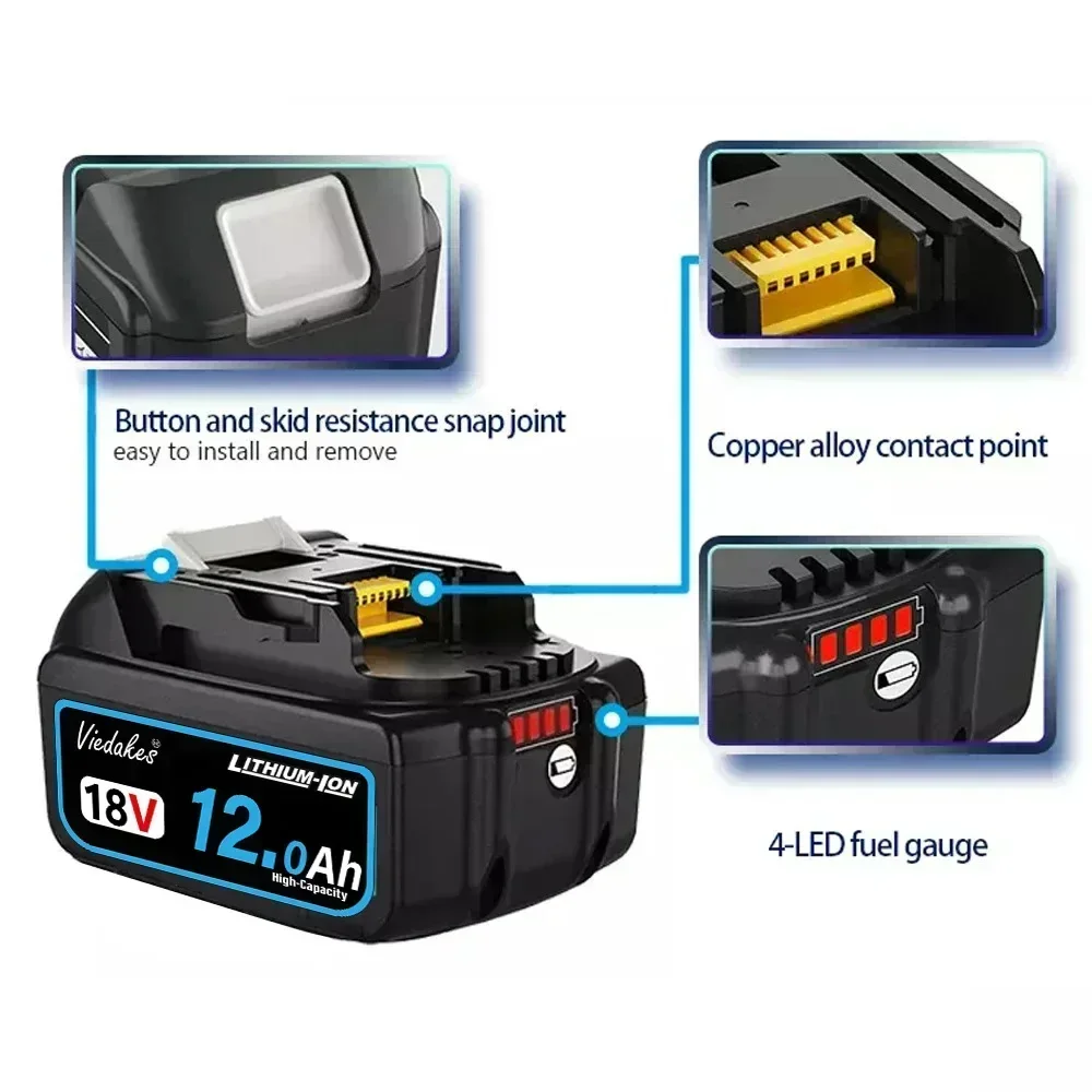 For Makita 18V Rechargeable Ba - Power Tools Kit Set 评论和价格