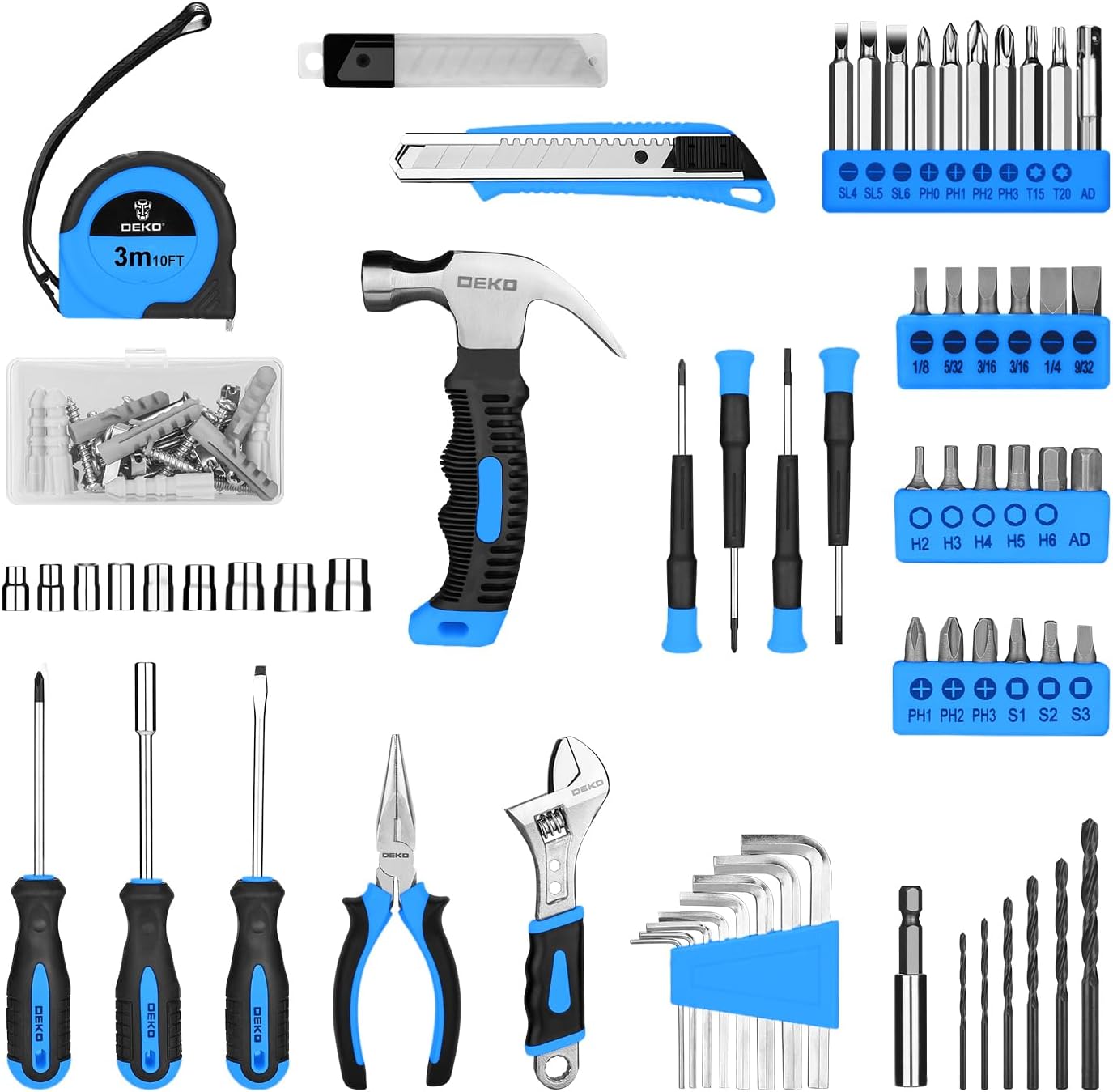DEKO Drill Set: Tool Set with  - Combo Power Tools 评论和价格