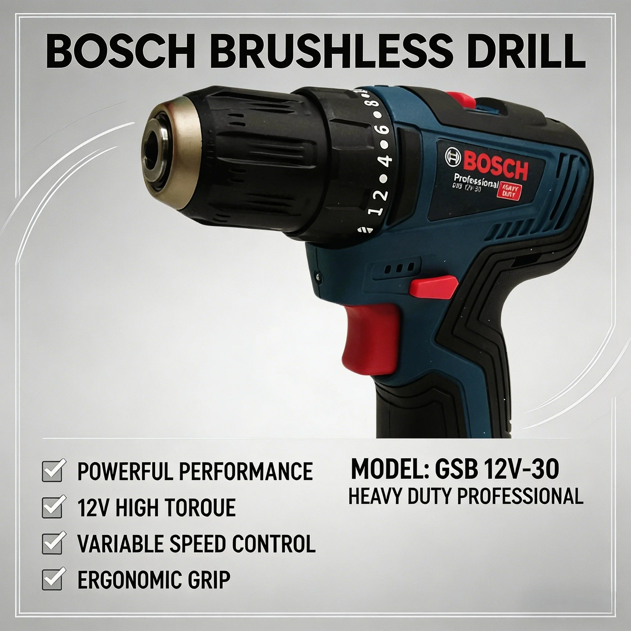 Bosch-GSB 12V-30 Professional  - Power Tools Cordless 评论和价格