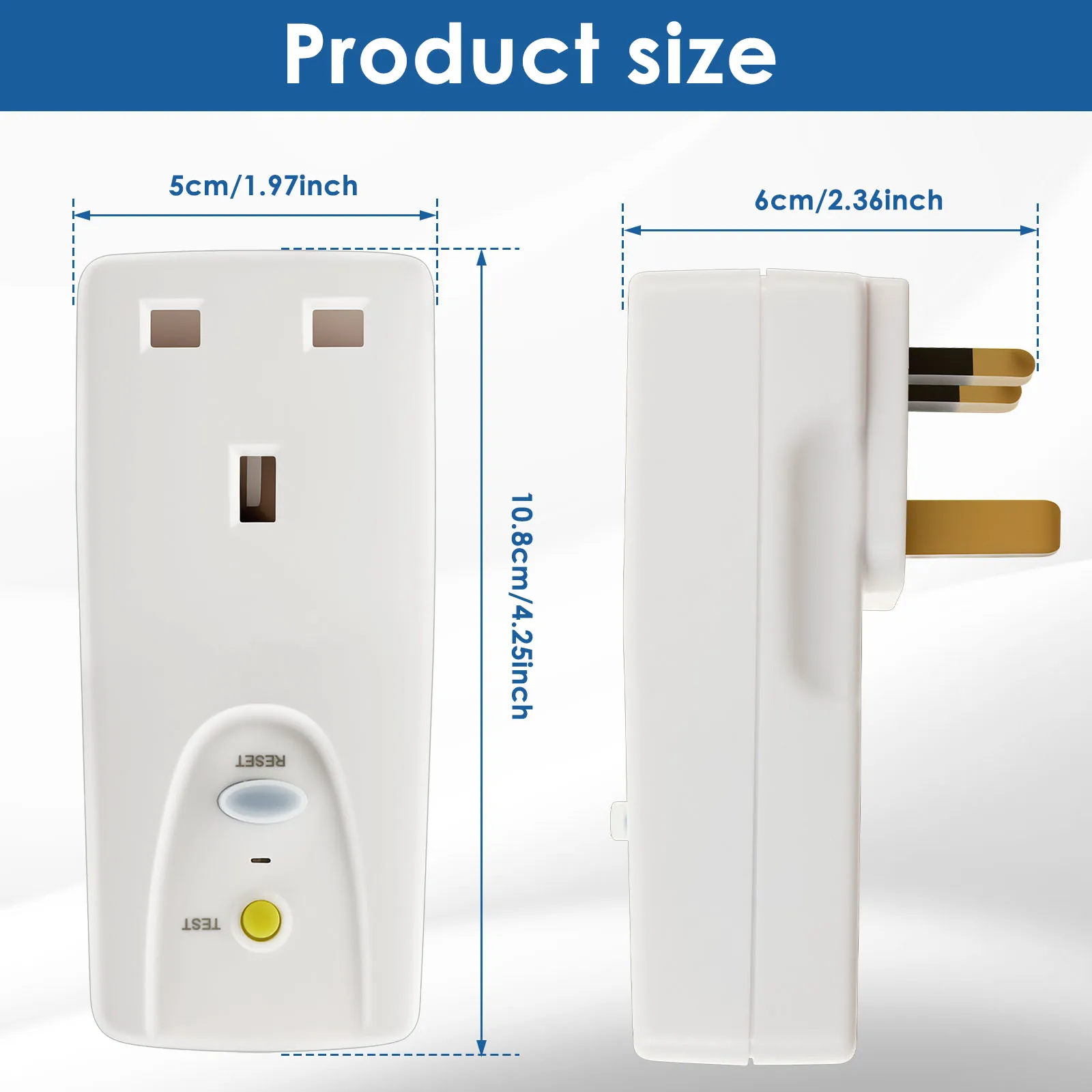 RCD Plug Safety RCD Adaptor UK - Power Tools Uk 评论和价格