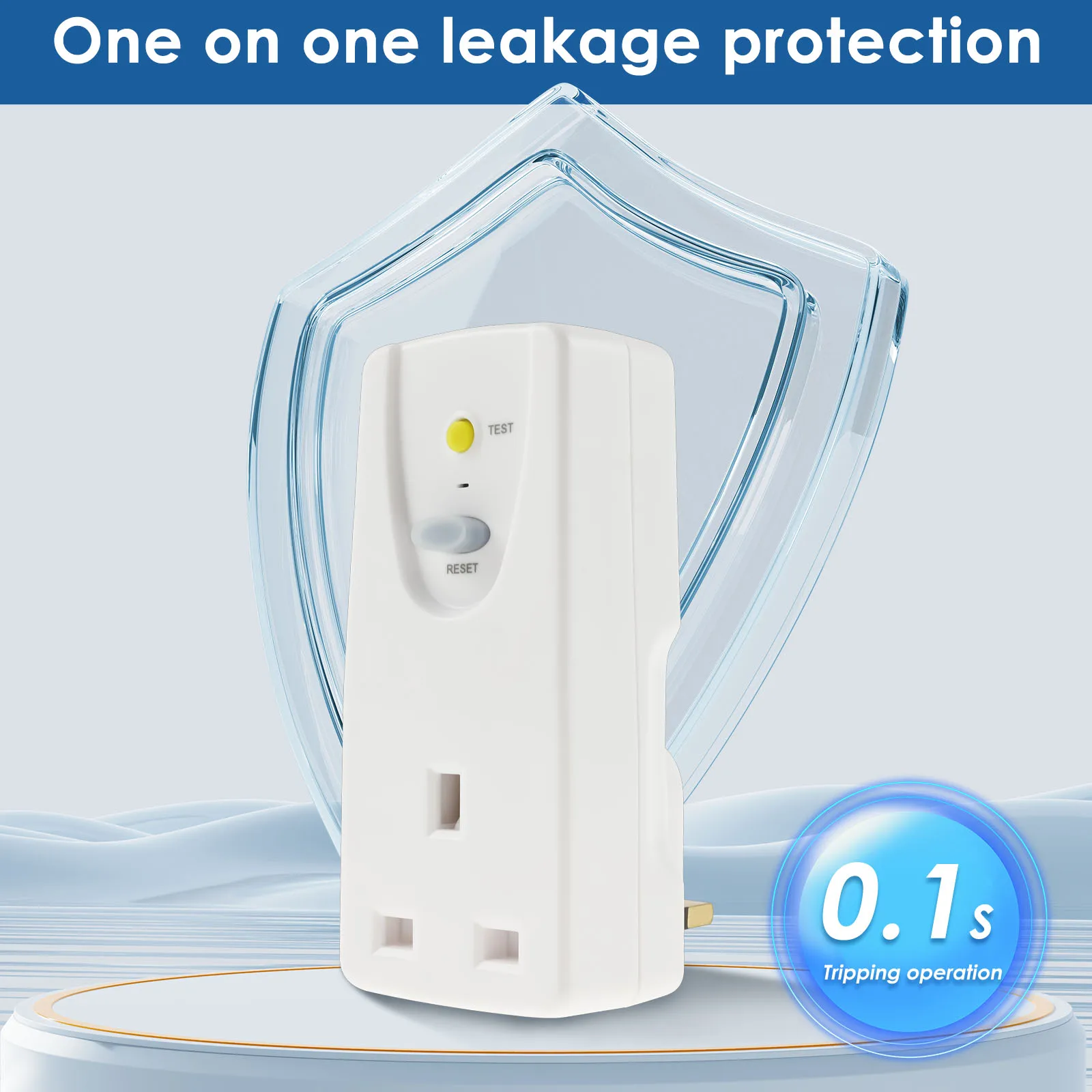 RCD Plug Safety RCD Adaptor UK - Power Tools Uk 评论和价格