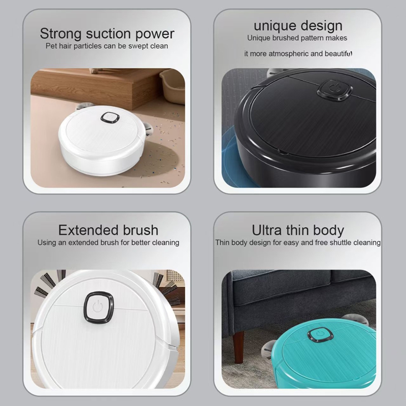 3-in-1 Automatic Sweeping Robo - Vacuum Cleaner Power Tools 评论和价格