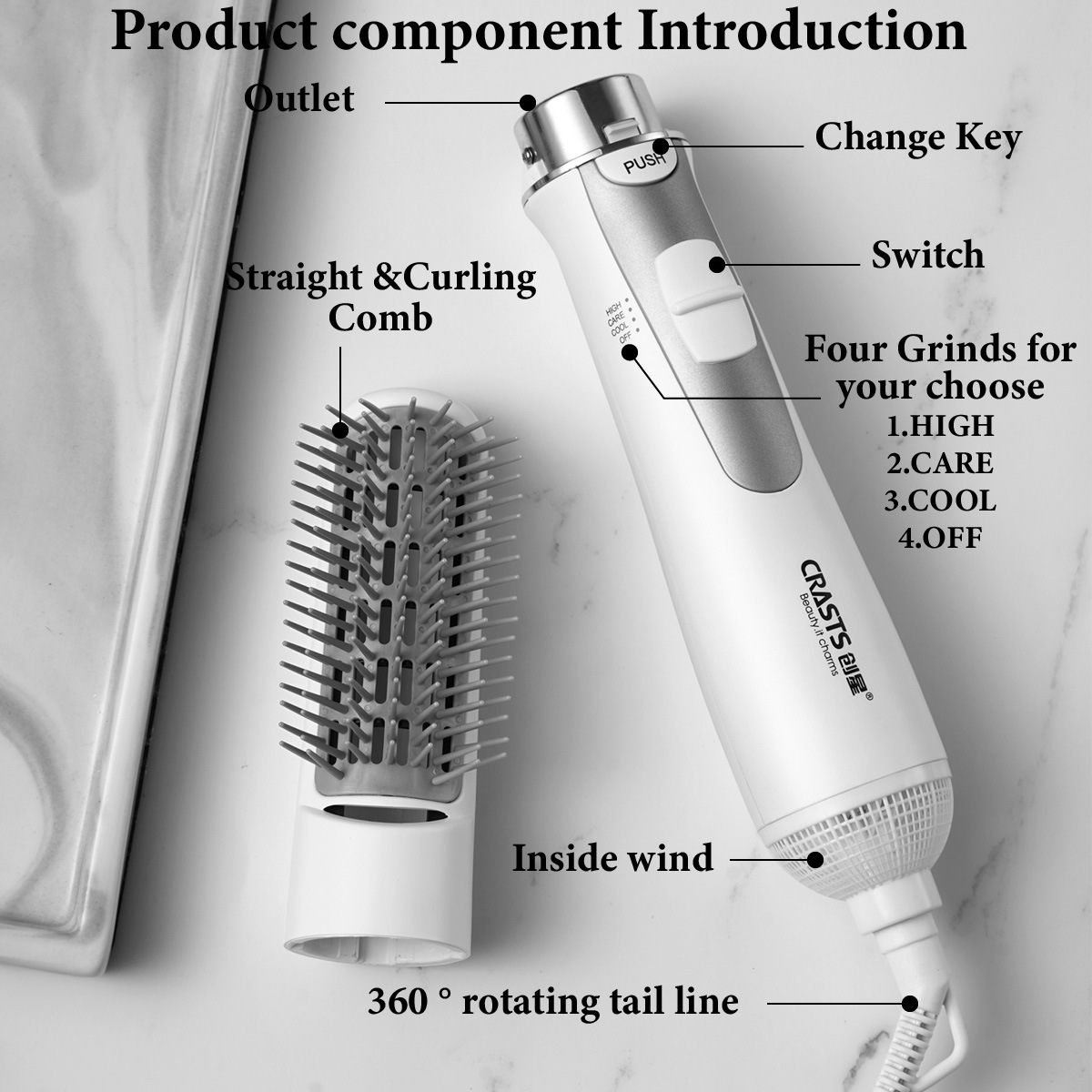 Multi functional curly hair st - Combo Power Tools 评论和价格