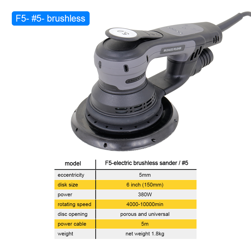 HONGMAI Wholesale 6 Inches 380 - Random Orbital Sander 评论和价格