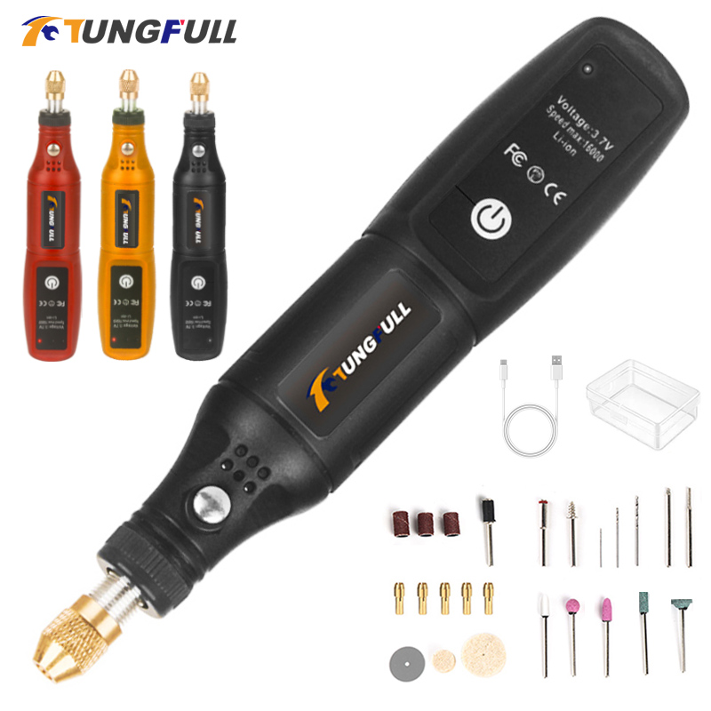 USB Engraving Pen Mini Grinder - Power Tools Ingco 评论和价格