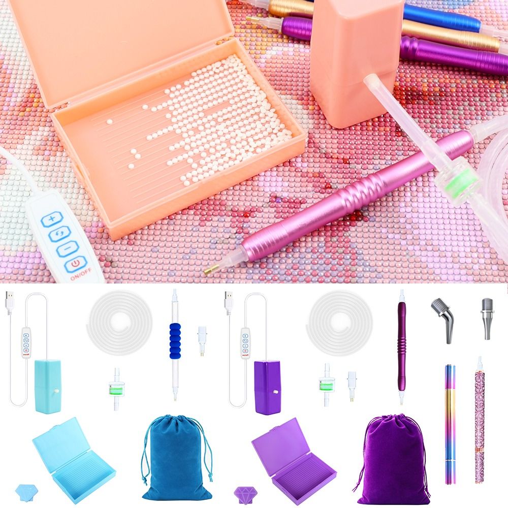 Electric Vacuum Diamond Painti - Power Tools Kit Set 评论和价格